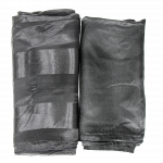 BLACK PLAIN SCARF