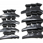 HAIR DIVIDER CLIPS 2" & 3" BLACH