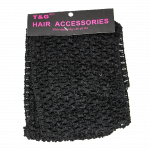 NET HBAND LARGE 2PCS BLACK