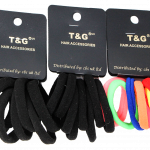 SLICK TOOL HBAND 8PC BLK/ASTD 8MM