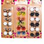SLICK TOOLS BOBBLES CHRYSANTHEMUM WHITECLEAR, ASSORTED,BLACKWHITE