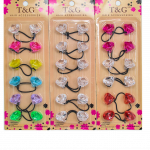SLICK TOOLS BOBBLES DIMOND SHAPE ASSORTED, CLEAR, PINK/RED