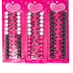 SLICK TOOLS BOBBLES ROUND SHAPE BLACKWHITE, WHPINK,BLACK
